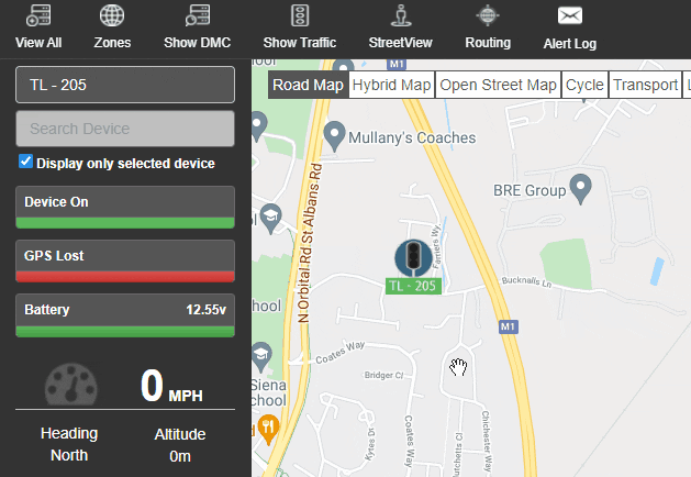 Traffic Light Voltage Monitoring