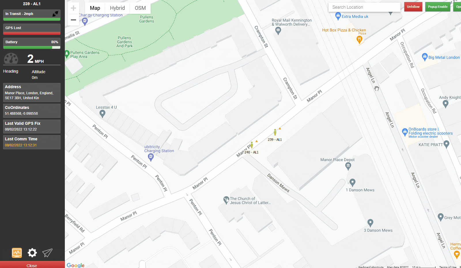 Leaflet Distribution Tracking every 5 seconds