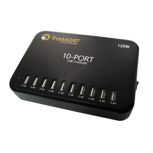 10 Port Charger Top View