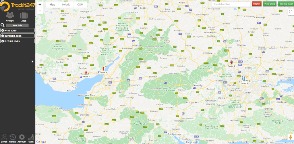 Leaflet Platform Creating a Job Feature